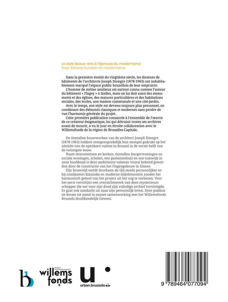 Joseph Diongre 18781963 [Tweede editie Deuxième édition] bitbook