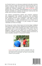 back cover 'Des tranchées' - L.Catherine